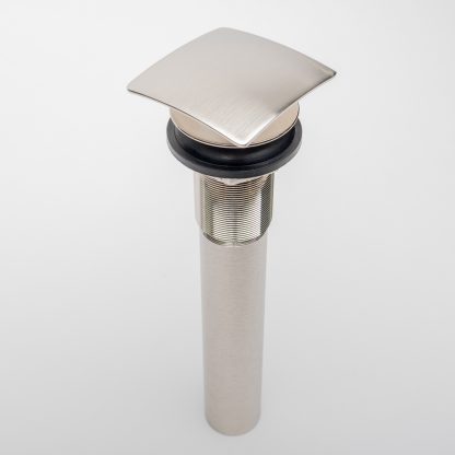 SQUARE FIXED DOME DRAIN ASSEMBLY WITHOUT OVERFLOW HOLES. - TBD419