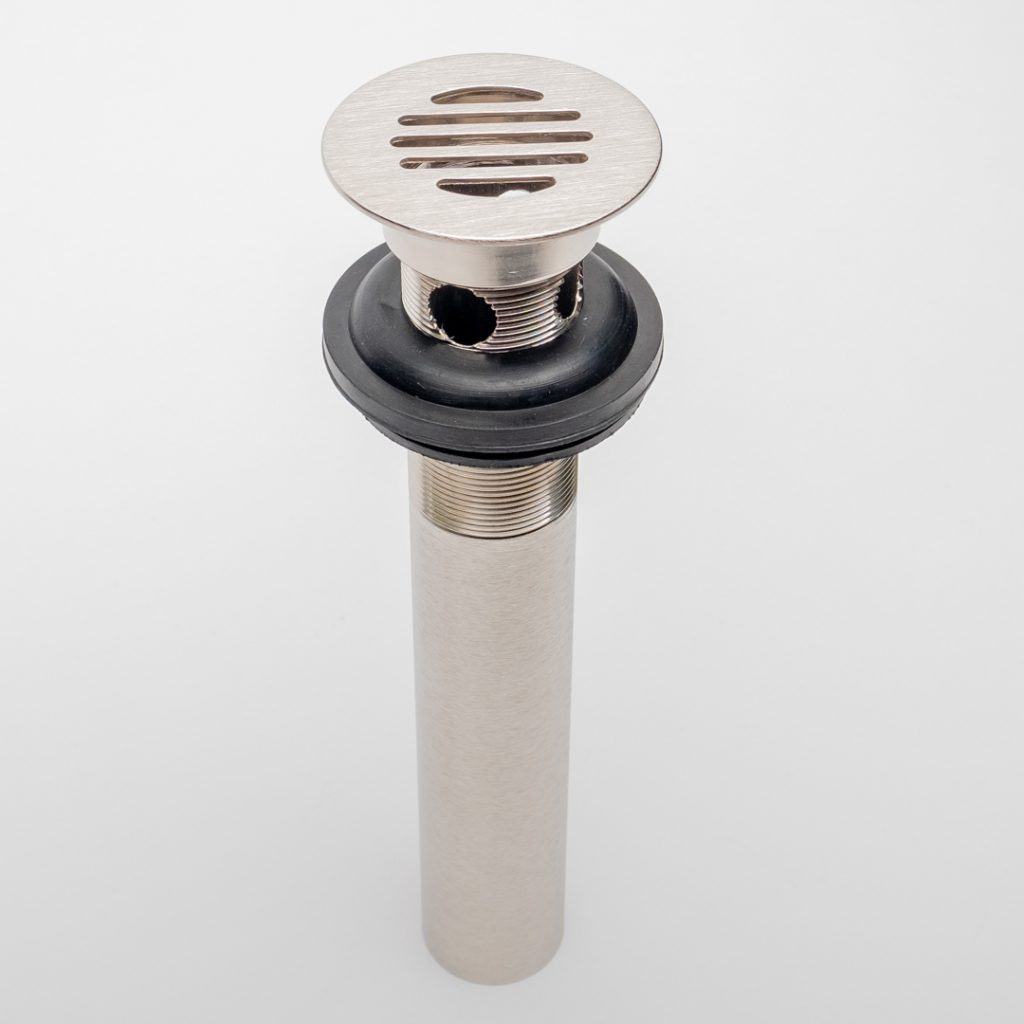 CHANNEL FLAT GRID STRAINER DRAIN ASSEMBLY WITH OVERFLOW HOLES ...