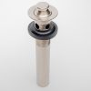 LIFT & TURN DRAIN ASSEMBLY WITH OVERFLOW HOLES. - TBD400