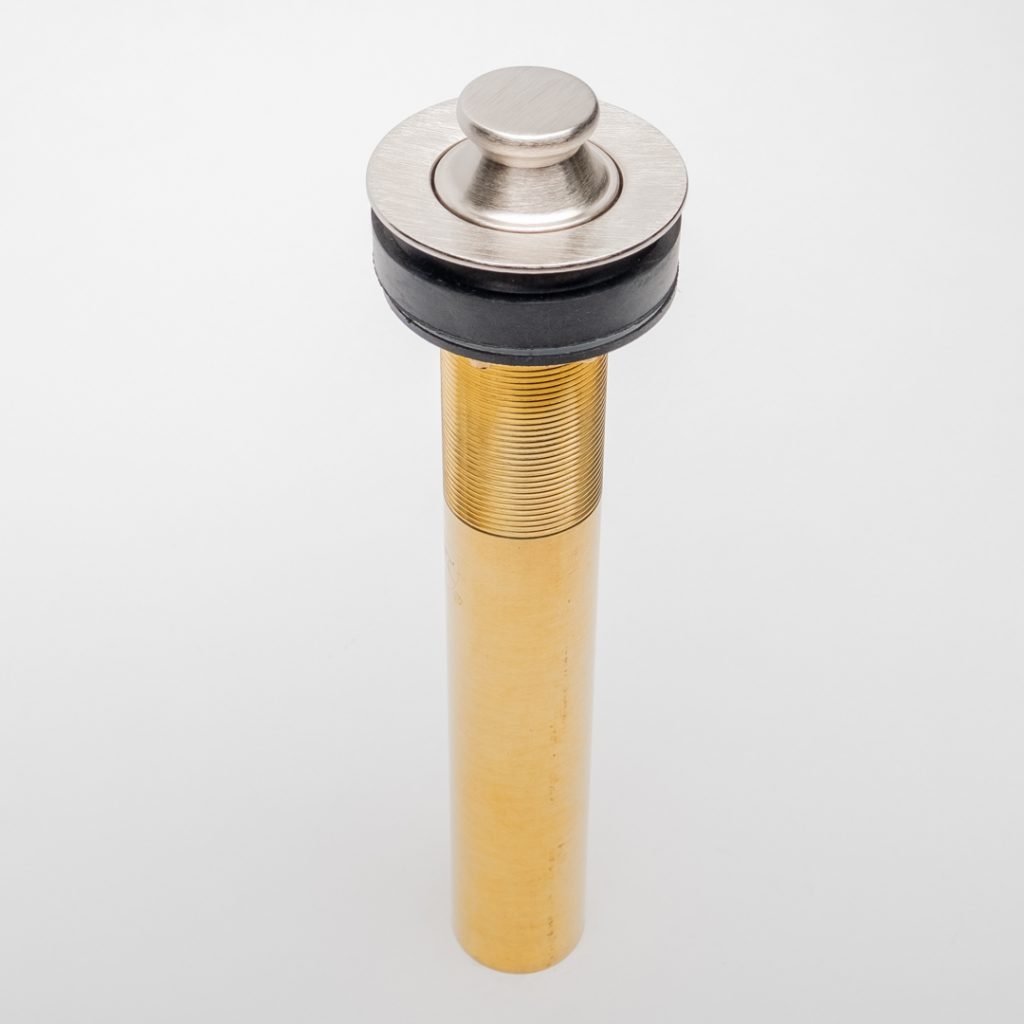 LIFT & TURN DRAIN ASSEMBLY WITHOUT OVERFLOW HOLES. TBD4011 Trim By