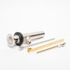 POP-UP LAVATORY DRAIN ASSEMBLY WITH OVERFLOW HOLES. - TBD406