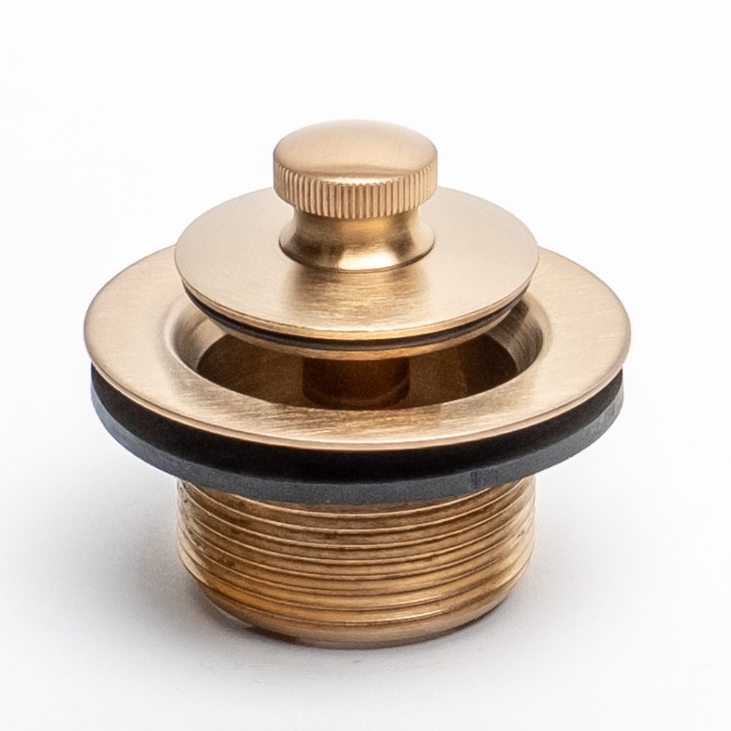 1-1/2 INCH COARSE THREAD LIFT & TURN BATHTUB DRAIN PLUG AND 2-HOLE ...