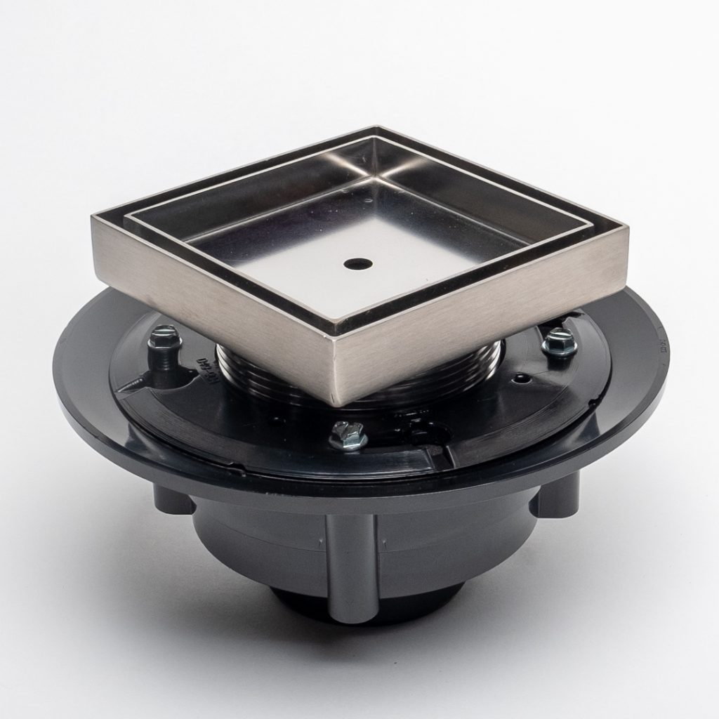 HEAVYDUTY FLOOR AND SHOWER TILE DRAIN. TBD364A Trim By Design