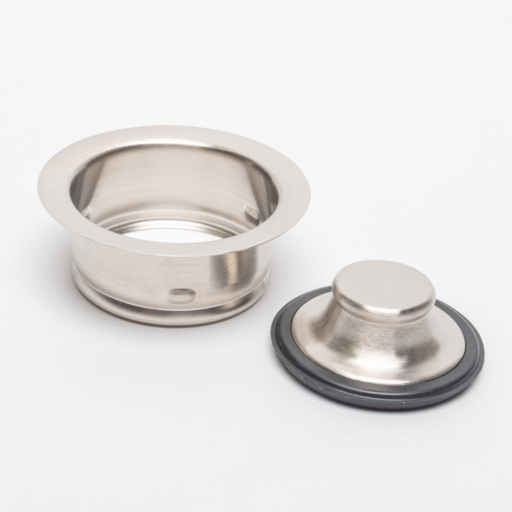 WASTE KING STYLE 3BOLT (NIPPLE) MOUNT GARBAGE DISPOSAL FLANGE AND