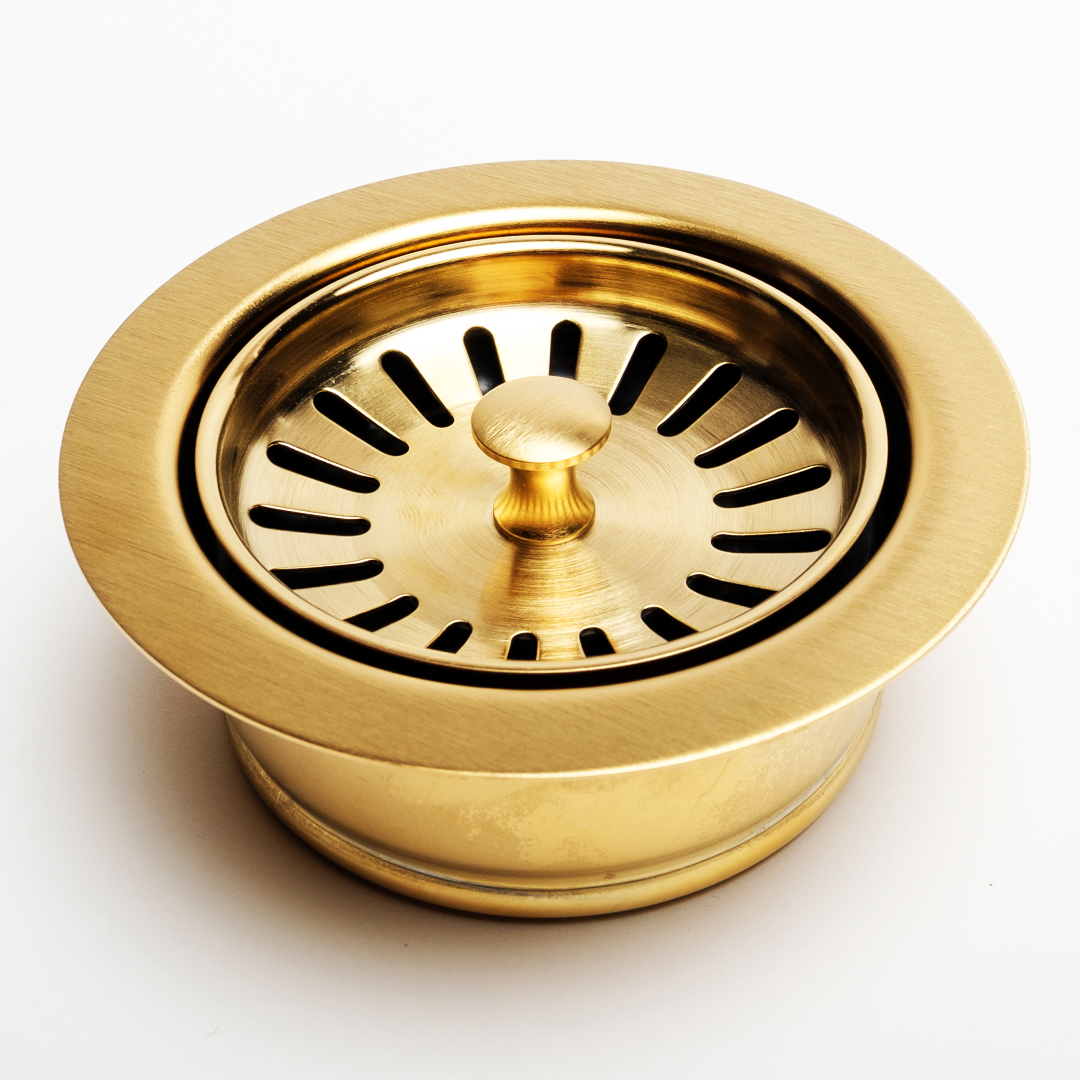 Brushed Gold Kitchen Sink Garbage Disposal Flange Stopper - AK82202BTG