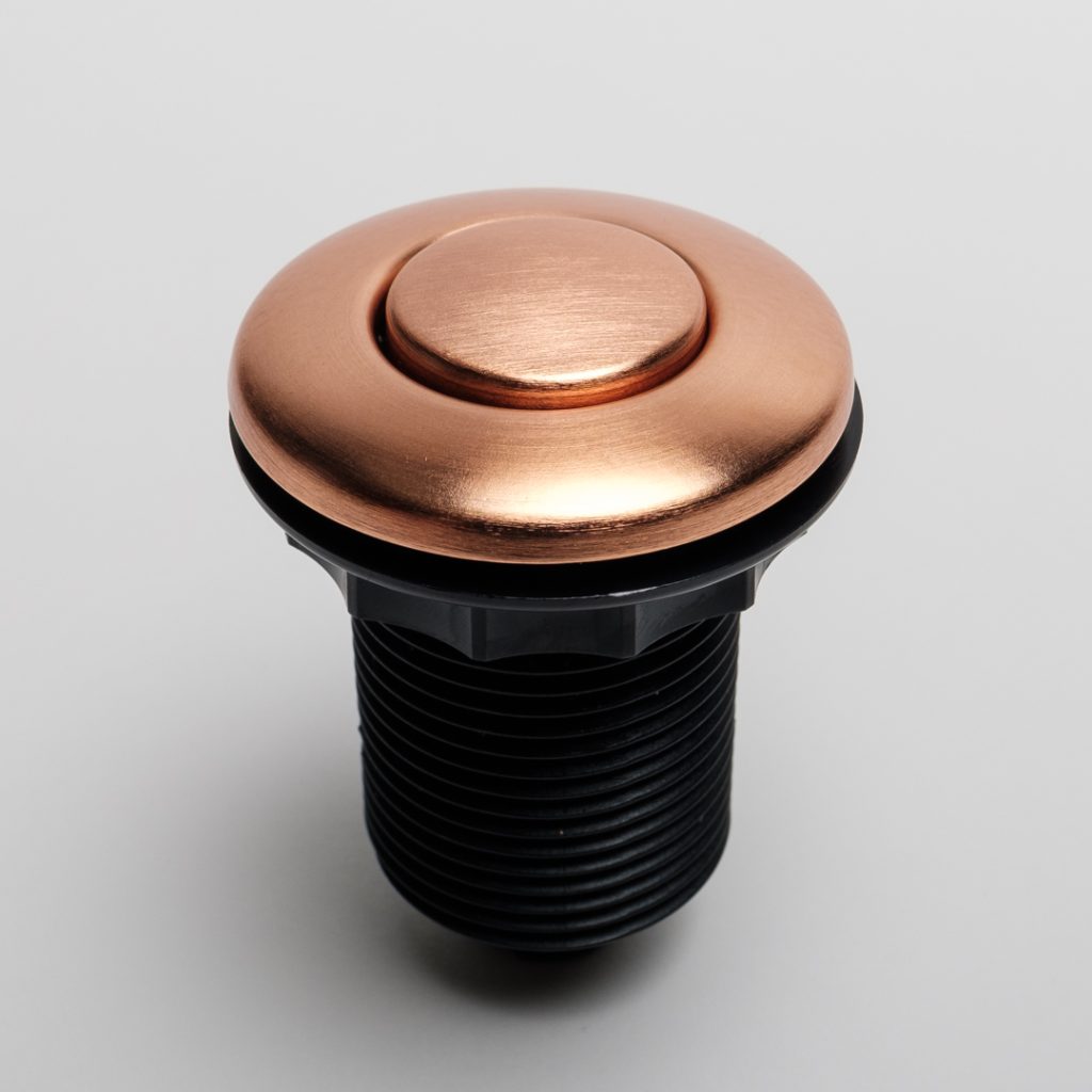 EASY TOUCH AIR ACTIVATED GARBAGE DISPOSAL REPLACEMENT BRASS TRIM AIR