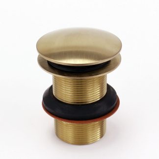 1-1/2 INCH COARSE THREAD TOE OPERATED BATHTUB DRAIN PLUG WITHOUT OVERFLOW. - TBD3890